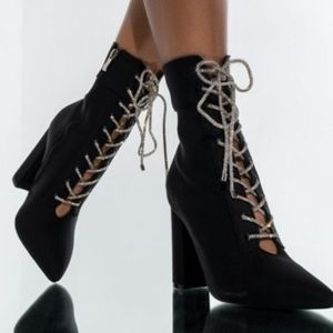 Azalea Wang Chunky Booties